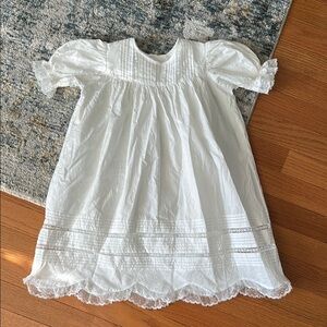 Elegant White Lace Dress